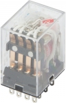 Реле промежуточное e.control.p346L с LED-индикацией 3А, 4 группы контактов, катушка 230В АC, E.NEXT