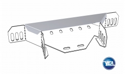 Крышка на ответвитель горизонтальный, основа 100, цинкование, метод Сендзимира, толщина 1мм