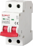 Модульний автоматичний вимикач e.mcb.pro.60.2.C 25 new, 2р, 25A, C, 6кА new