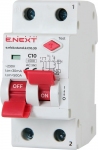 Выключатель дифференциального тока (дифавтомат) e.elcb.stand.2.C10.30, 2р, 10А, C, 30мА с разделенной рукояткой