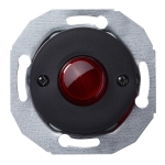 Кнопочный выключатель RENOVA черный 1А