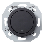 Кнопочный выключатель 1-полюсный 400мA RENOVA черный
