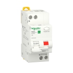 Диференціальний автоматичний вимикач RESI9 Schneider Electric 6 А, 30 мA, 1P+N, 6кA, крива С, тип АС