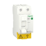 Диференціальний вимикач навантаження RESI9 Schneider Electric 40 A, 100 мA, 2P, тип АС