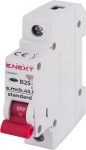 Модульний автоматичний вимикач e.mcb.stand.45.1.B25, 1р, 25А, В, 4,5 кА