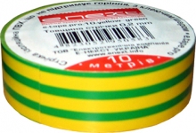 Изолента e.tape.stand.10.yellow-green, желто-зеленая (10м), E.NEXT