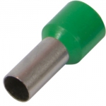 Изолированный наконечник втулочный e.terminal.stand.e0508.green 0.5 кв.мм, зеленый (упаковка)