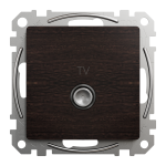 TV-розетка, Sedna Design & Elements, Венге - імітація дерева, SDD181471 Schneider Electric