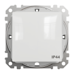 Одноклавишный переключатель IP44 Белый Sedna Design Schneider Electric SDD211106