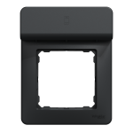 Рамка с подставкой для мобильного Черный Sedna Design Schneider Electric SDD314809