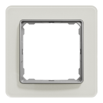 Рамка 1-постовая искусственное белое стекло Sedna Elements Schneider Electric SDD360801