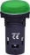 Лампа сигнальна LED матова ECLI-240A-G 240V AC (зелена)