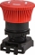 Кнопка-модуль грибок EGM-T-R (відключення поворотом, червона)