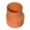 З'єднувальна муфта-редукція для дренажних труб поліпропілен, жовтий, діаметр вн., мм 140-160 024160 DKC