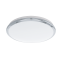 Світильник стельовий/1 18W LED хром/пластик 