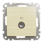 TV-розетка, Sedna Design & Elements, Береза - имитация дерева, SDD180471 Schneider Electric