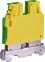 Клема гвинтова заземлююча ESC-TEC.6/O (6 мм2, жовто-зелена), 3903070, ETI