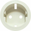 Лицьова панель для розетки 2К+З німецького стандарту з гвинтовими затискачами, колір білий, Legrand Celiane