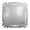 Одноклавишный переключатель IP44 Алюминий Sedna Design Schneider Electric SDD213106