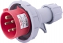 Силова вилка переносна e.plug.015.16.67, 5п., 400В, 16А, IP 67