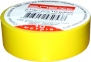 Изолента e.tape.pro.10.yellow из самозатухающего ПВХ, желтая (10м), E.NEXT