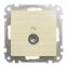 TV-розетка, Sedna Design & Elements, Береза - імітація дерева, SDD180471 Schneider Electric
