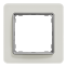 Рамка 1-постовая искусственное белое стекло Sedna Elements Schneider Electric SDD360801