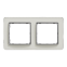 Рамка 2-постовая искусственное белое стекло Sedna Elements Schneider Electric SDD360802