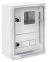 Шкаф ударопрочный ABS для счетчика 1ф и 14 модулей (3+11 мод.) прозрачная дверь 300x400x170 (IP65), UEA
